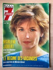 Télé 7 Jours 6/07/1985; Marlène Jobert/ Dalida/ Simone Garnier/ Alice Dona