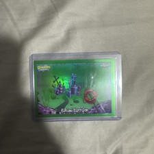 2025 Topps Chrome Spongebob- Bikini Bottom Kelp Green Refractor