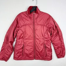 L.L.Bean Primaloft Ripstop Jacket Womens Size S Berry Insulated Featherless