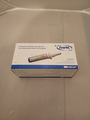#ad Clement Clarke In Check Dial G16 Inhaler Training Device BOX FREE SHIPPING $29.99