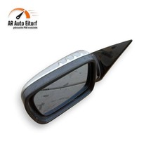 BMW E46 Coupe Cabrio Außenspiegel mit Spiegelglas Links Fahrerseite Silber