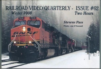 Railroad Video Quarterly Issue 62 DVD Winter 2008 by Revelation Video