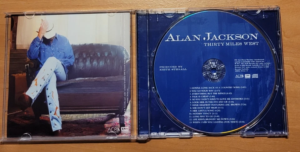 Alan Jackson - Thirty Miles West - Versandrabatt ab zweiter CD - Bild 2 von 3