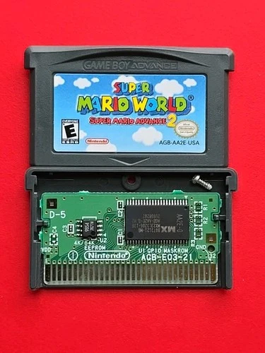 Super Mario Advance 2: Super Mario World Arcade Game Boy Advance Authentic Saves