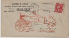 EE. UU. Add Cover -1912, vagones, arnés y muebles para caballos, West Chester, Pensilvania