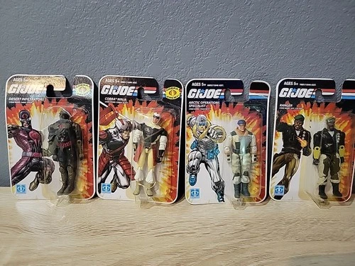 G.I.Joe 2008 Hasbro Lot Of 4 Figures  New In Packages
