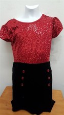 Dance Pre-Owned Costume Curtain Call E1571 Large Child Red Jazz