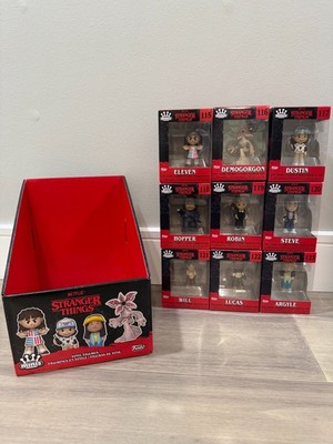 Funko Minis STRANGER THINGS - COMPLETE SET OF 9 W/ Display Box - New