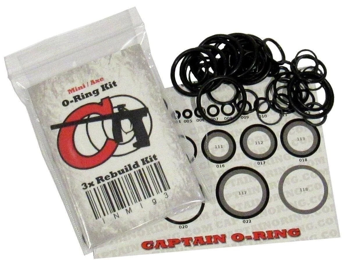 JT Cybrid Paintball Marker O-Ring Kit (2X or 4X Rebuilds