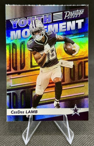 CeeDee Lamb #YM-20 2022 Panini Prestige Youth Movement card