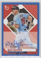 2021 Topps Brooklyn Collection Blue 10/30 Max Kepler #BKA-MK Auto 1ut