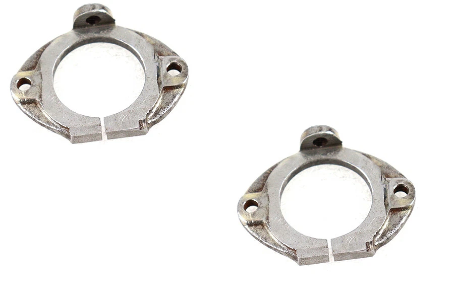 Juego de lengüetas de cubierta de horquilla de deslizamiento ancho para Harley Davidson Foto 3 de 4