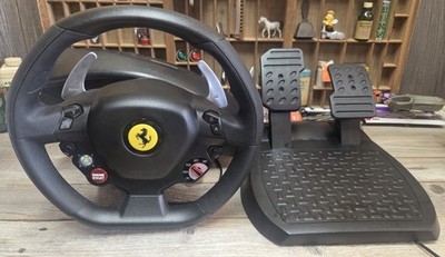 Thrustmaster Ferrari 458 Racing Steering Wheel With Pedals Wired Xbox 360