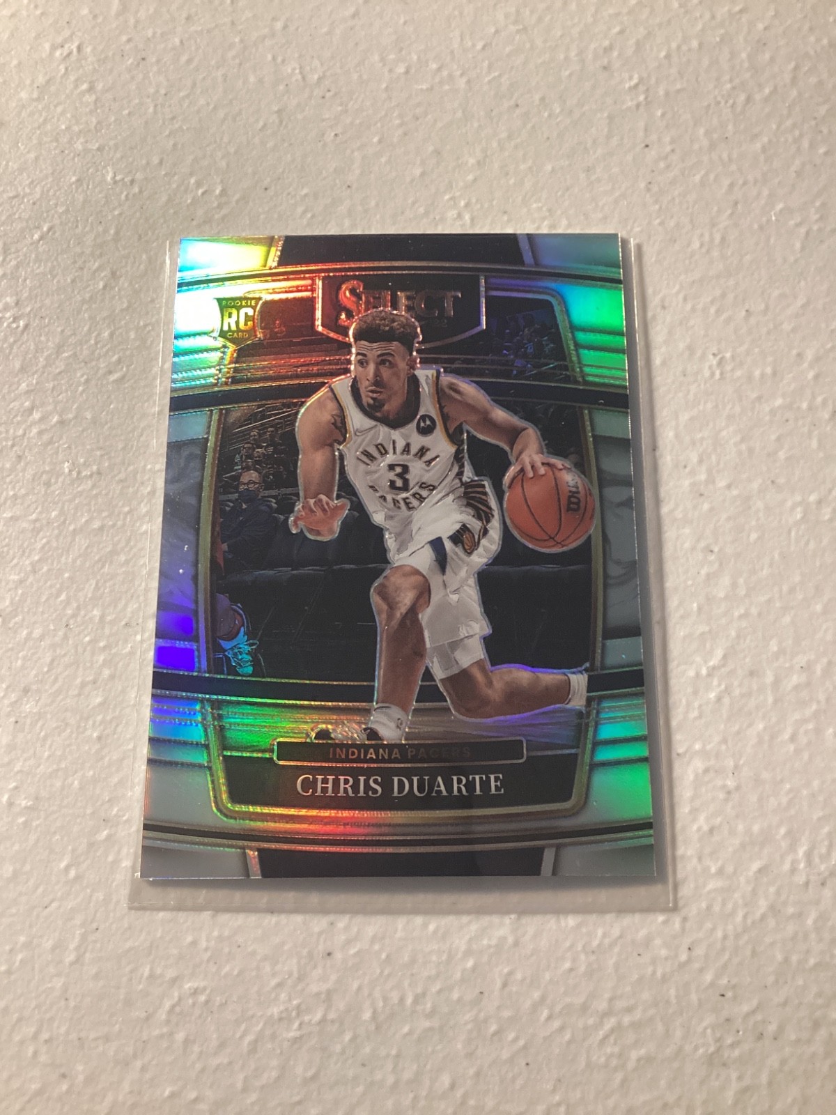 2021-22 Panini Select - Concourse Chris Duarte #41 Silver Prizm (RC)