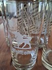 NOS Burroughs Wellcome Drinking Glasses SET OF 4 IN BOX — photo 3