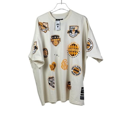 Ecko Unltd Patchwork Beige T-Shirt Men s Size XL NWT MSRP $58 Style EO15K1983