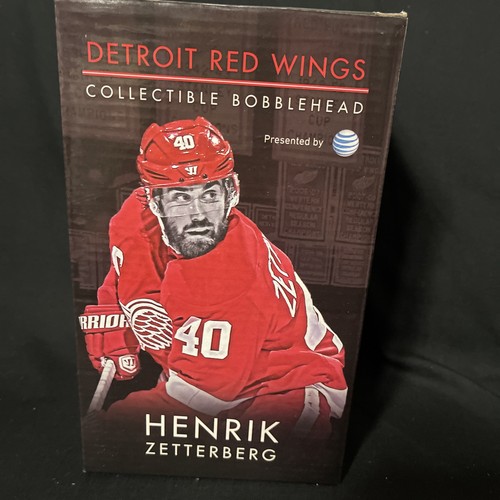 Henrik Zetterberg Detroit Red Wings Bobblehead 2013-14 NHL Winter Classic AT&T - Picture 15 of 18