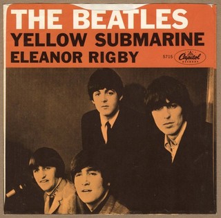 Beatles VINTAGE 1966 US 'YELLOW SUBMARINE' WEST COAST PICTURE SLEEVE – NICE ONE!