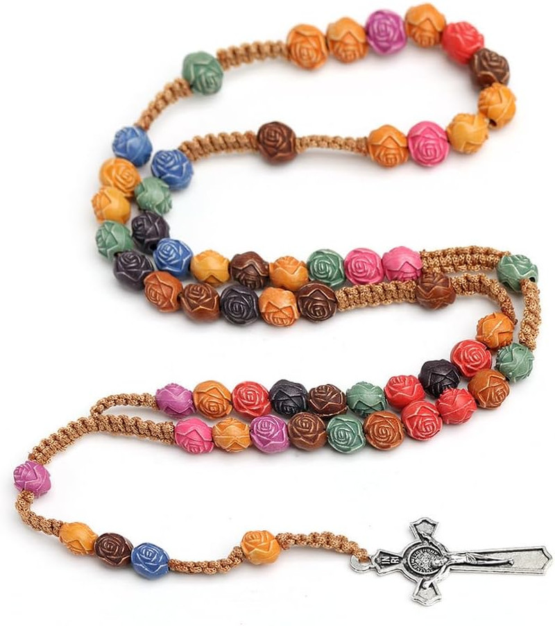 Rosenkranz katholisch für Christen Kommunion Taufe Messe