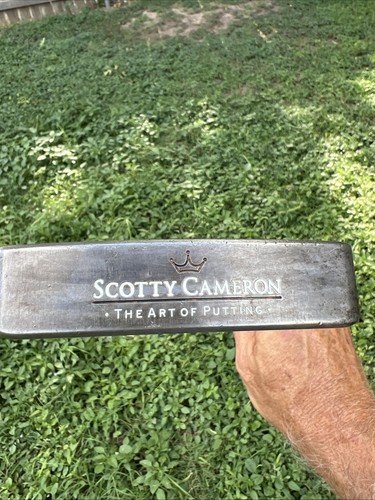 Scotty Cameron Newport Custom Putter 34.25 Red Leather Grip Master Stitchback - Picture 18 of 24