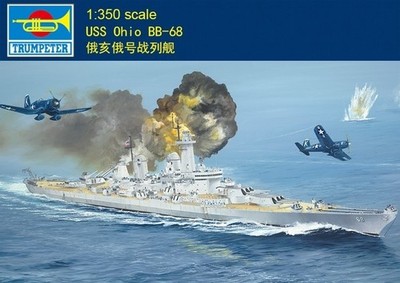 Trumpeter 05373 1/350  USS Ohio BB-68 Battleship Assembly Model Kit