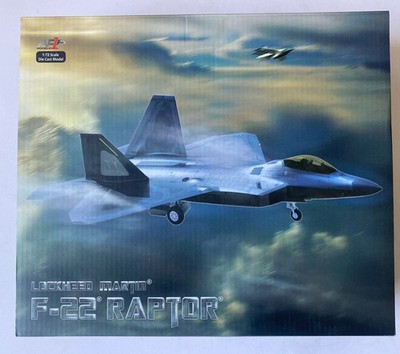 Air Force One 1:72 Lockheed Martin F-22 Raptor AF1-0117E USAF Stealth Fighter