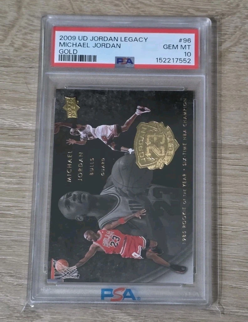 Michael Jordan PSA 10 Graded Basketball Trading Cards for sale | eBay