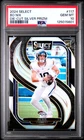 Bo Nix 2024 Panini Select #117 Die-Cut Silver Prizm RC PSA10 GEM MT