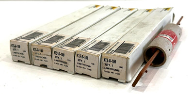 NEW LOT OF 5 BUSSMANN LIMITRON KTS-R-100 FUSES KTSR100