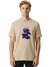Spyro-Reading Mens Graphic Tee, 100% Cotton, Casual Summer Wear