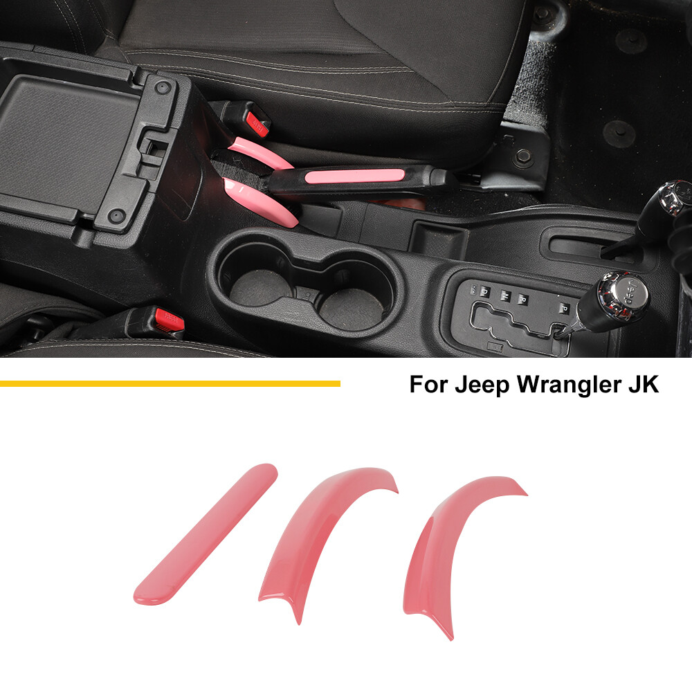 Center Console Brake Center Console Brake Handle Handbrake Cover Trim For Jeep Wrangler JK ...