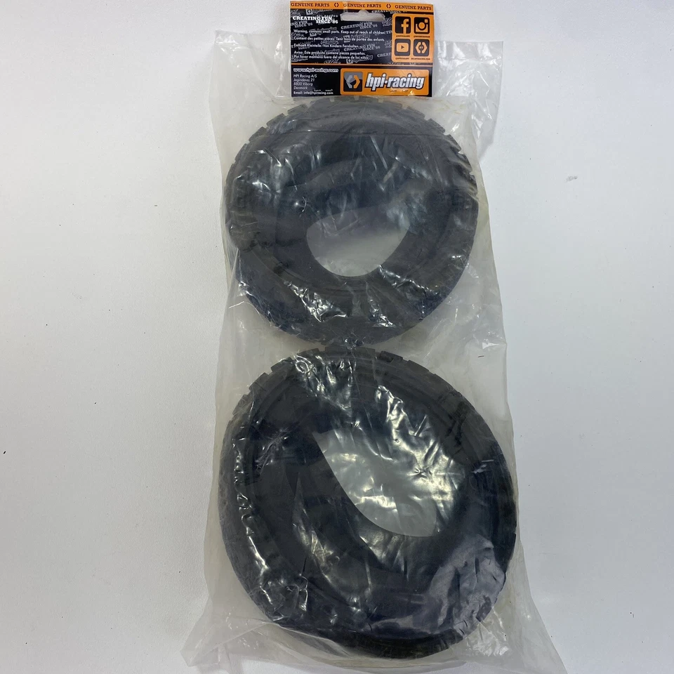 HPI Racing - Dirt Buster Rib Tire,  M Compound, 170X60mm, (2pcs), Baja 5B/Front - Image 2 of 2