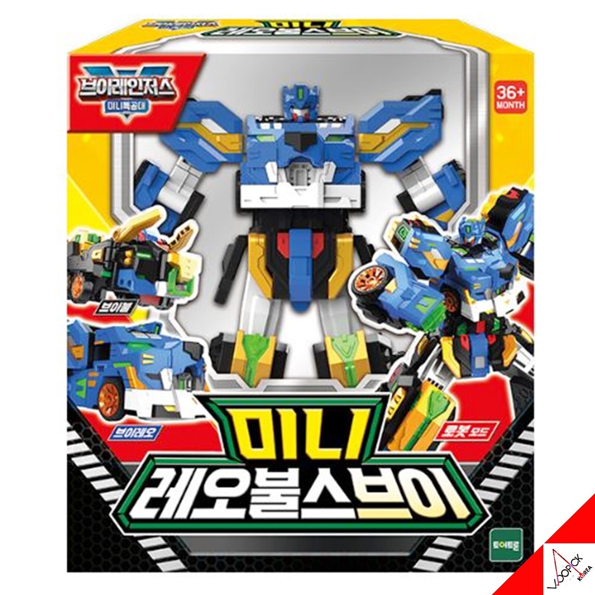 ミニフォース レオブルズV Mini Force V-Rangers MINI LEOBULLS-V Ranger Transformer