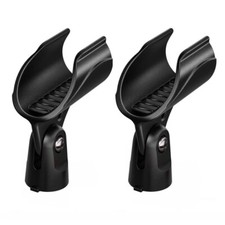 WA371 Cordless Microphone Clip Holder Clamp for Shure SLXD2/SM58 Wireless Mics