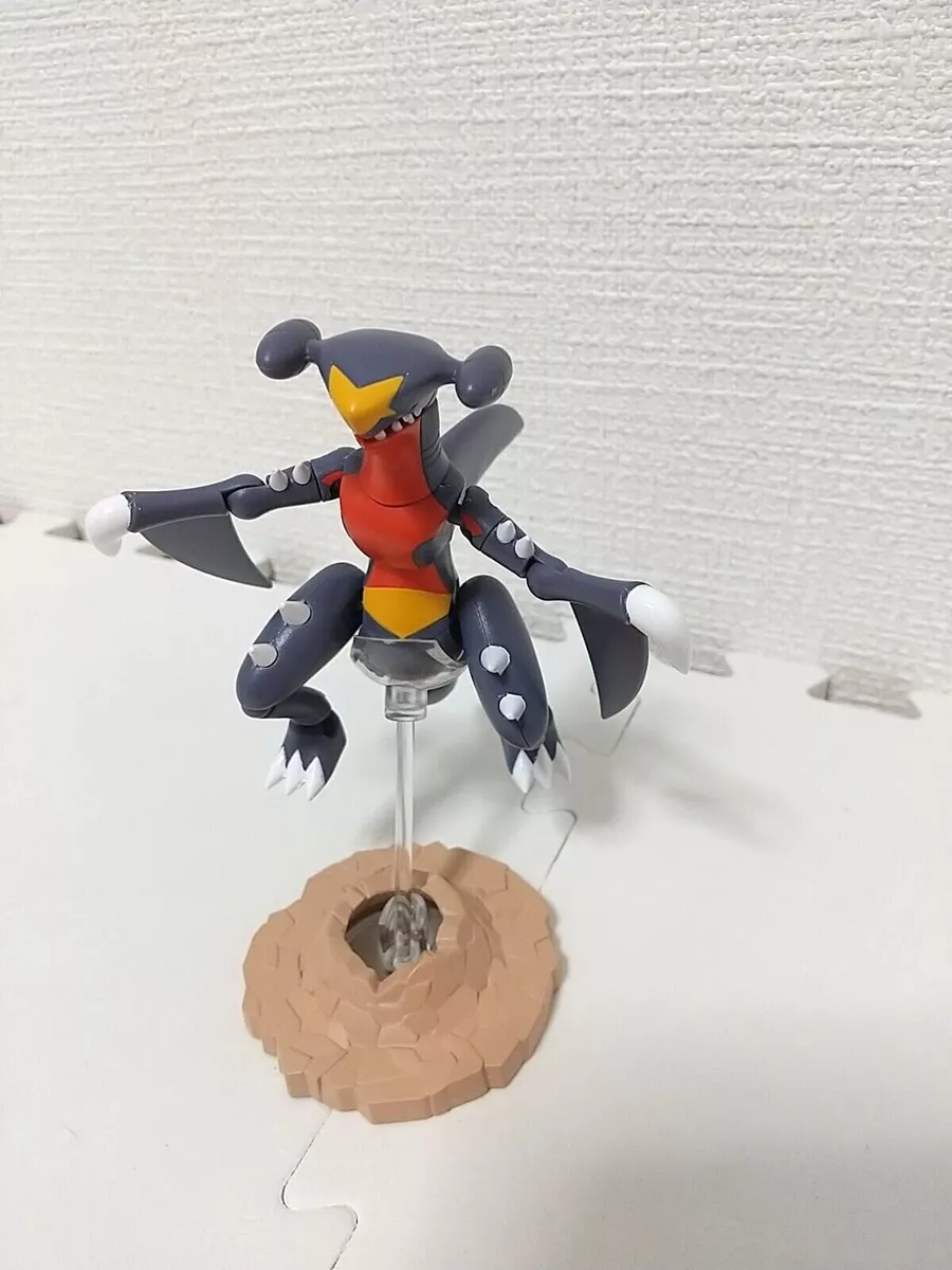 Pokemon SHODO Vol.4 Garchomp Figure + Extension parts BANDAI Dig