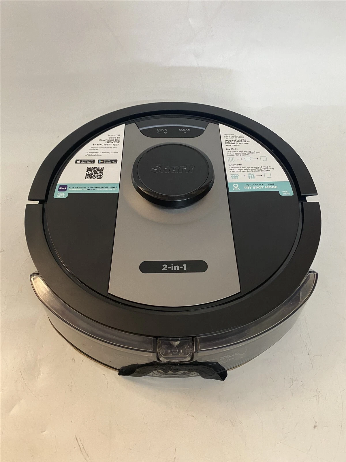 SHARK RV2400WXUS Matrix 2-in-1 Robot Robotic Robo Vacuum Cleaner & Mop