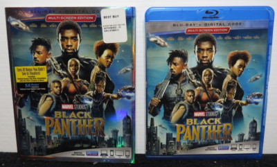 BLACK PANTHER MULTI-SCREEN EDITION SLIPCOVER  BLU-RAY DISC