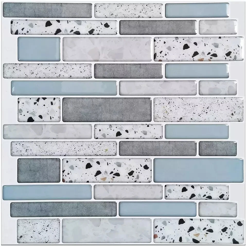 Peel and Stick Brick Kitchen Backsplash Self-Adhesive Wall Tile Stone 10P - Image 2 of 4