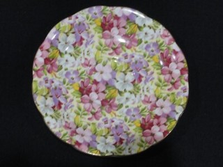 Rare Vintage Saucer by Royal Standard "Virginia Stock" Ex.con.
