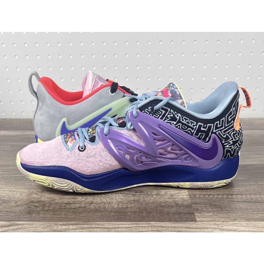 Nike KD 15 What The Action Grape Pink Basketball New FN8010  display picture 1