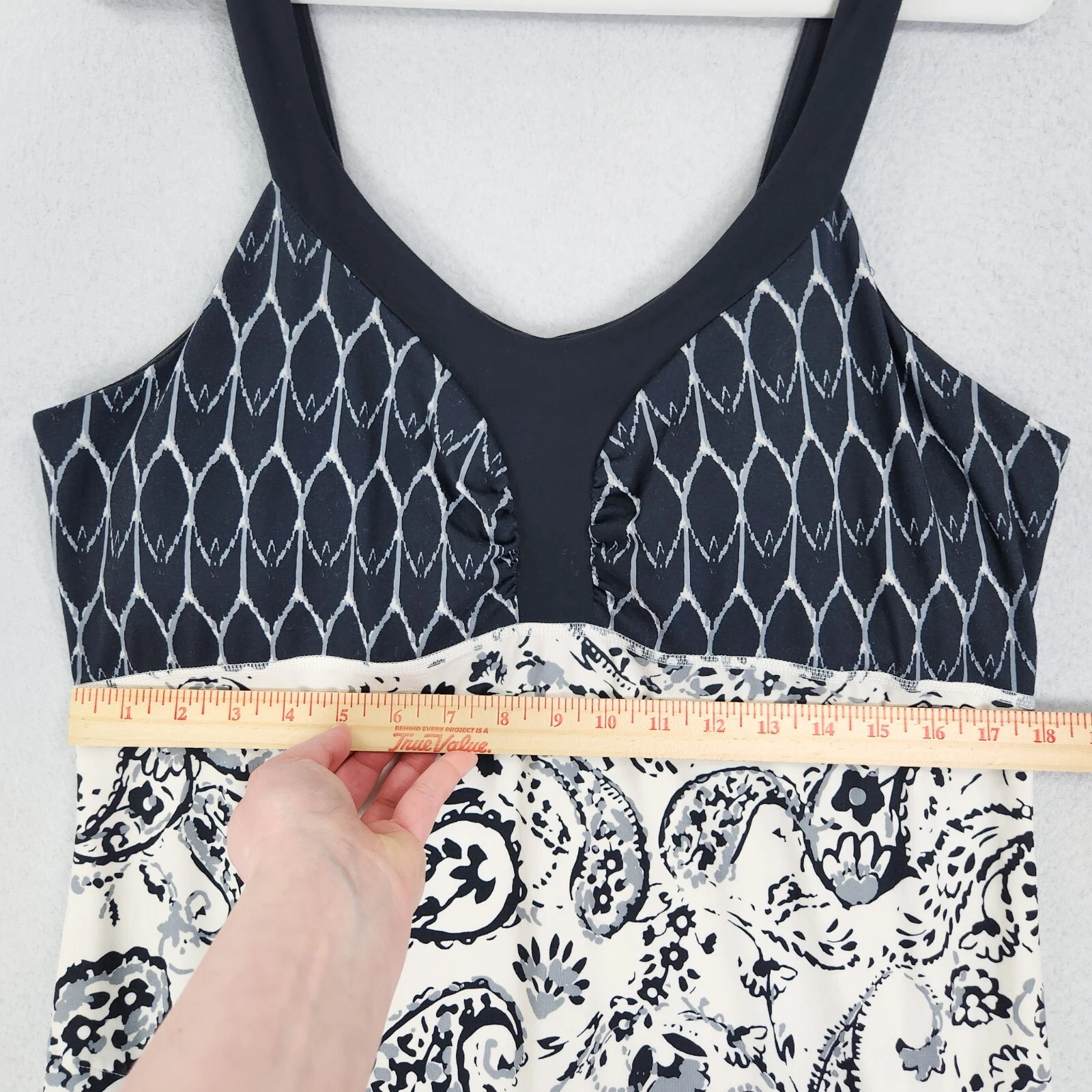 OFF WHITE The North Face Vestito Donna Extra Large Nero Off White Paisley Tennis Atletico