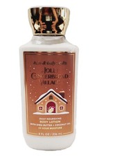 Bath Body Works JOLLY GINGERBREAD VILLAGE Body Lotion Shea Oil 8 oz/236mL New