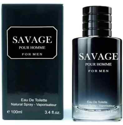 #ad Savage for Men 3.4 Oz Men#x27;s Eau De Toilette . Men#x27;s Casual Cologne not Sauvage $12.99