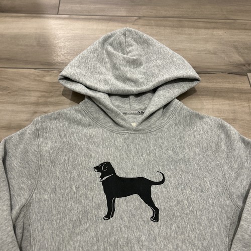 The Black Dog Legacy Collection Hoodie Youth Kids Size Small Heather Grey - Picture 3 of 8