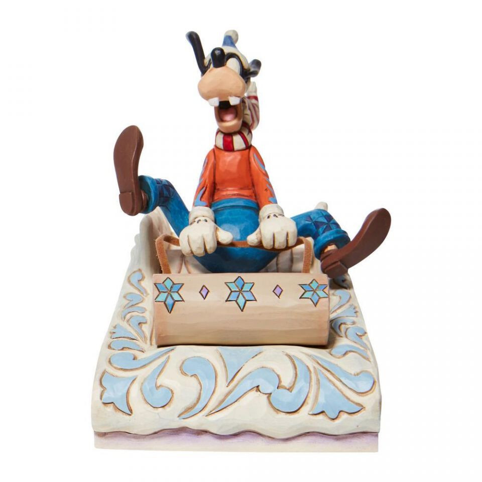 Enesco Jim Shore Disney - Goofy Sledding #6008974