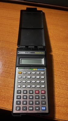 Vintage CASIO FX-180Pv Program FX Handheld Calculator - Made in Japan For PARTS