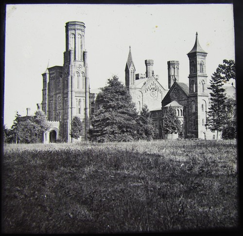 Glas magische Laterne Dia SMITHSONIAN INSTITUTION WASHINGTON DC UM 1890 FOTO USA