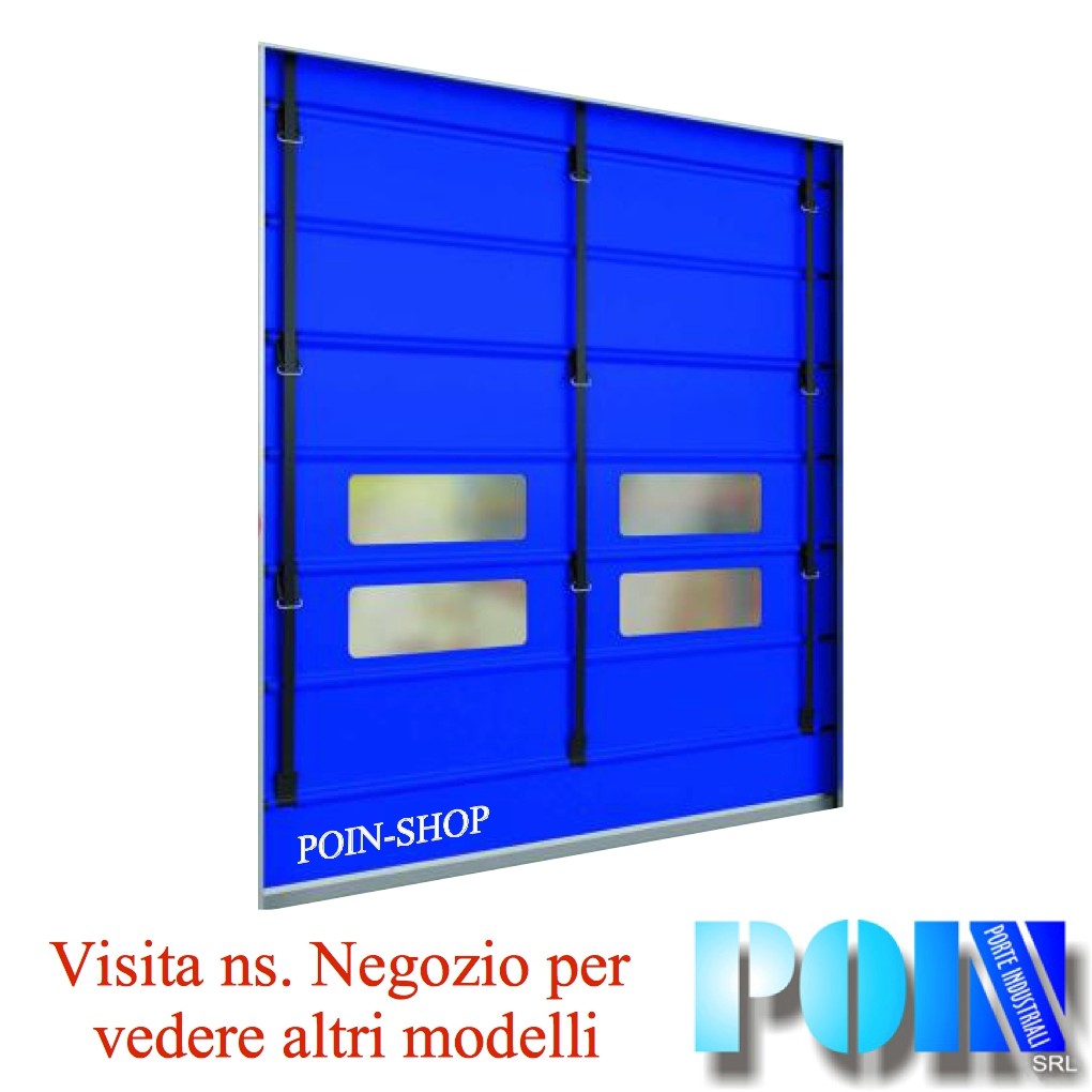 TELO DI RICAMBIO PORTA FLESSIBILE AD IMPACCHETTAMENTO SU MISURA DA m² 9 A m² 16
