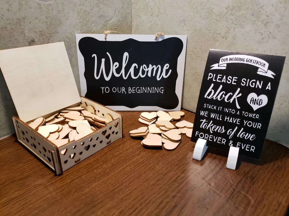 Libro de invitados de boda alternativo Foto 2 de 4