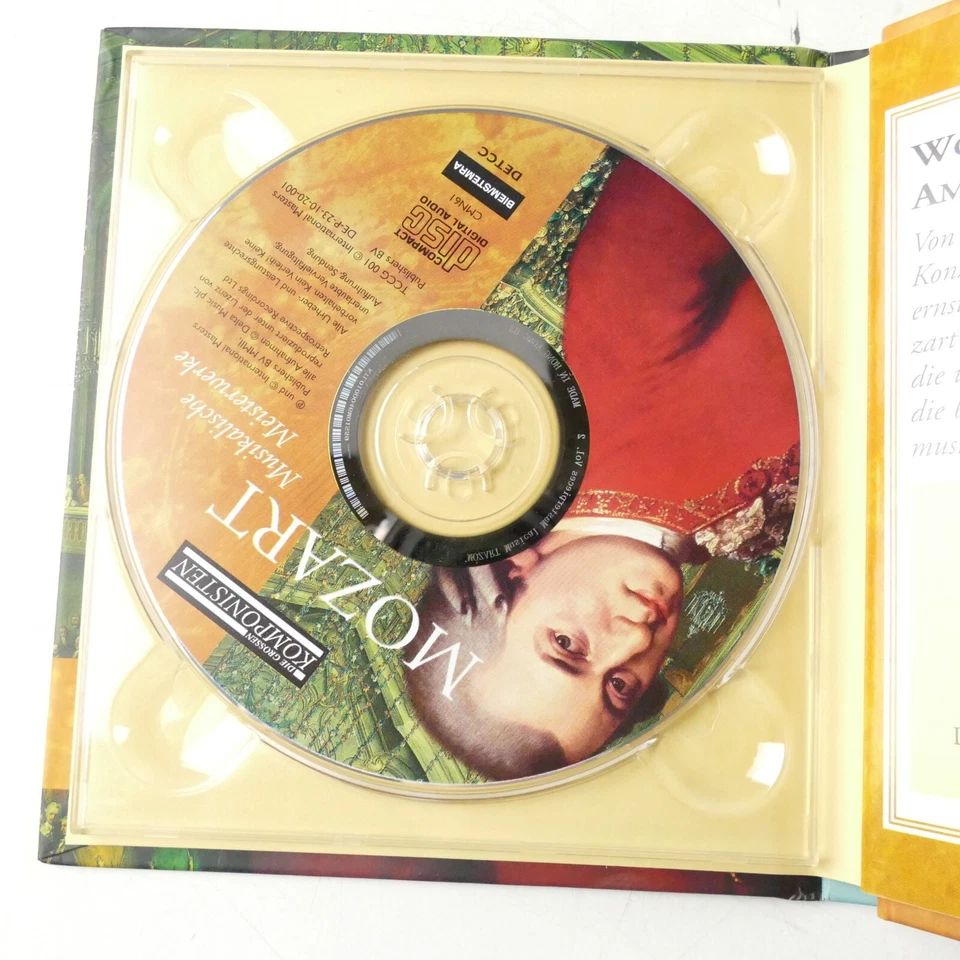 Mozart Musikalische Meisterwerke Delta Distribution TCGG 001 To-7808 - Bild 3 von 4